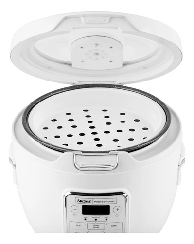 Arrocera Aroma Profesional Multifunción Digital 20 Tazas Color Blanco Frecuencia 60 Hz