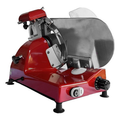 Imagen 2 de 3 de Cortadora Fiambre Nura 275 Mm Cuchilla Acero Inox Italiano