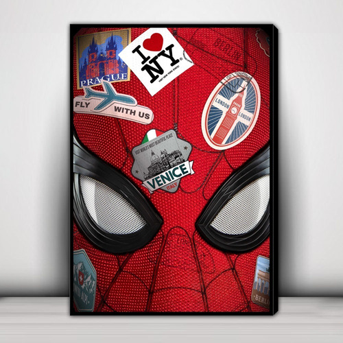 Cuadro Decorativo Spiderman El Hombre Araña C653
