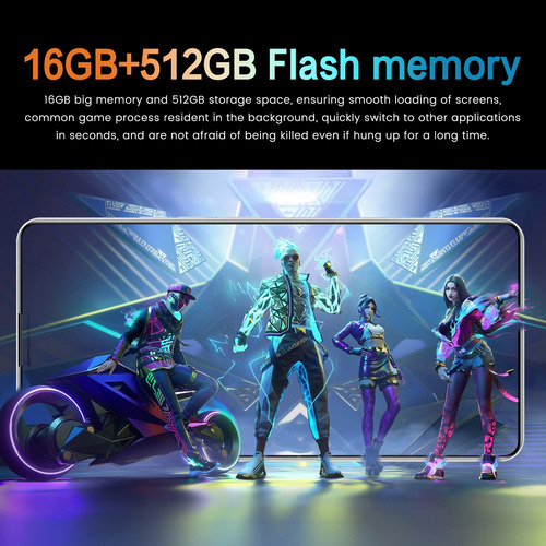 Smartphone Business Phone I15pm 16+512g 5000mah Batería Pantalla De 6,74 Pulgadas Y Resolución 2k Cámara De 50 Millones Dual Sim Dual Standby 4g/5g