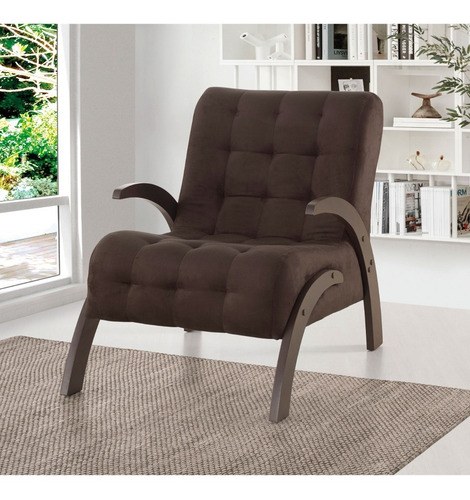 Imagen 2 de 5 de Butacas Sillon Sofa 1 Cuerpo Living Comedor Flower Lino
