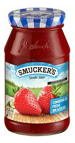 Conserva De Fresa Sin Azucar Smucker´s 365g