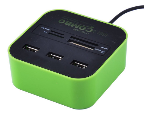 Computadora Portatil Multi7 1 Alta Velocidad Usb 2.0 Hub 7e7