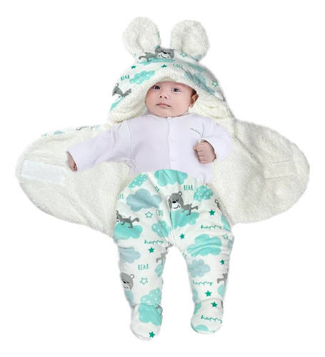 Sleeping Ovejero Termico Pijama Saco Dormir Para Bebe Verde