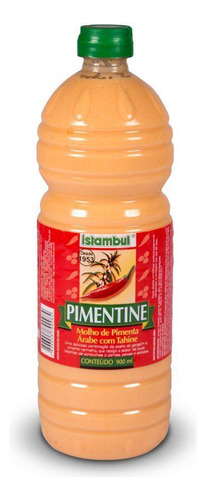 Pimenta Arabe Com Tahine - Pimentine 12x900ml - Istambul