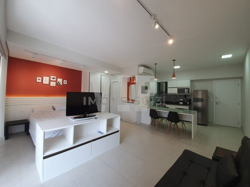 Imagem 1 de 11 de Apartamento Studio No Unlimited Ocean Front Em Santos - Ap00431 - 69179494