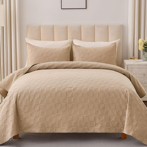 Juego De Ropa De Cama King/cal King - Colcha Ligera De Micro