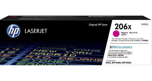 Imagen 6 de 6 de Kit Cartuchos De Toner Hp 206x Amarillo Cian Magenta Y Negro