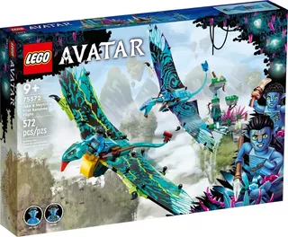 Lego Avatar- Primer Vuelo En Banshee De Jake Y Neytiri 75572 Cantidad de piezas 572 Versión del personaje Avatar