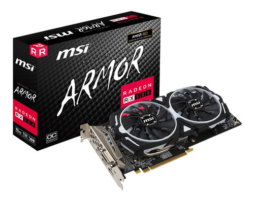 Tarjeta De Video Msi Rx580 Armor 8gb Gddr5 Vr Amd Radeon