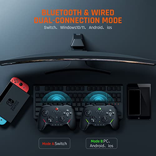 Bigbig Won Pack: Controller Inalmbrico Para Nintendo Switch