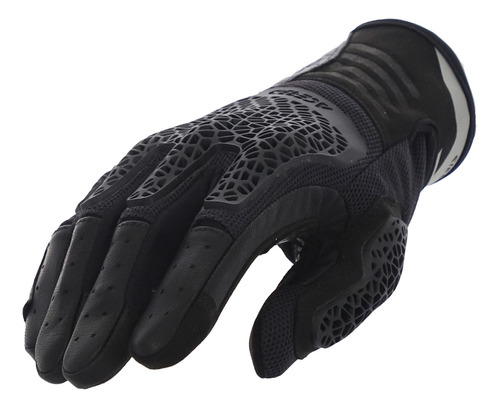 Guantes Moto Acerbis Crossover Dual Negro Talle Xl Cafe Race
