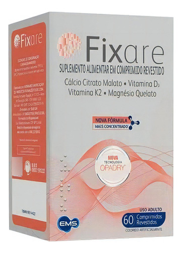 Fixare Suplemento Alimentar 60 Comprimidos 