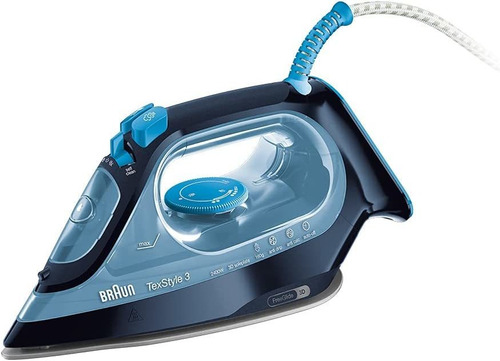 Braun Hogar Si3050bl Plancha, Potencia 2400 W, Suela Super C