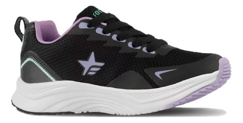 Zapatillas Footy Running Junior M Sport 2098 Negro-lila Cli