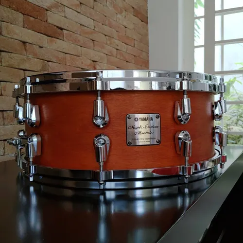 Caixa Yamaha Maple Custom Absolute, 14x5,5, Made In Japan