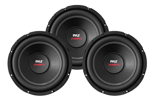 Set De 3 Subwoofer 15  De 2000w Y 4 Ohm Dvc Para Audio De