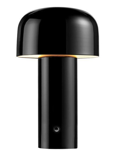 Mushroom Lamp Preta - Luminária Led Sem Fio - Minicool