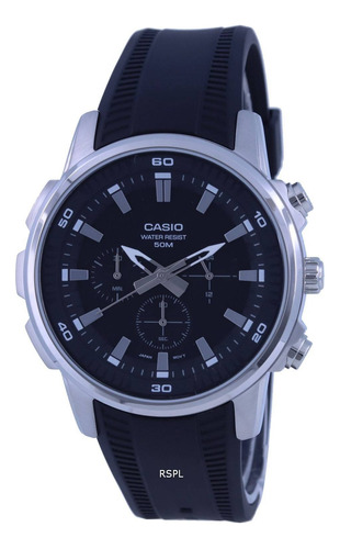 Reloj Casio Mtpe505-1a Hombre Cronometro Somos Tienda 