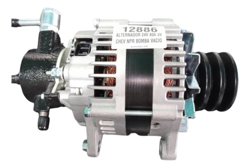 Alternador 24v 80a 3v Npr Con Bomba Vacio