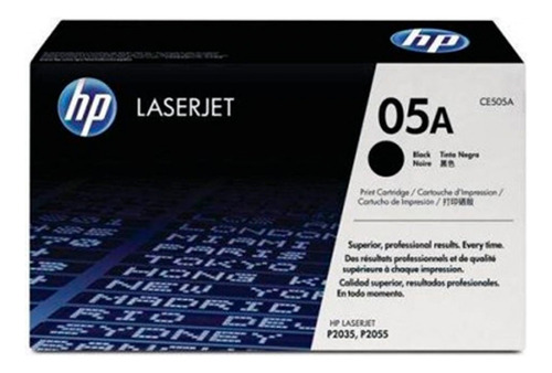 Toner Hp Ce505a (05a) L.j. P2035 Negro 2300pg