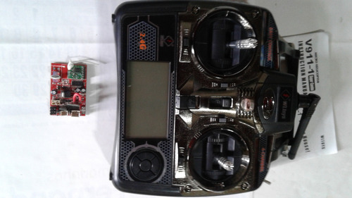 Helicoptero V911 V912 V913 Controle Remoto + Placa Receptora Preto (Usado)
