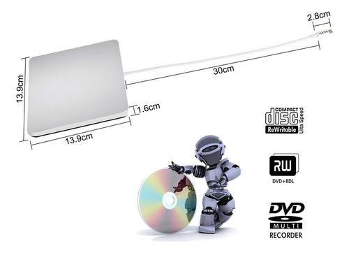 Unidad Externa De Cd Y Dvd Viktck Usb C Ultra Slim Para Macb