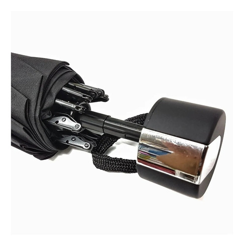 Imagen 9 de 9 de Sombrilla Paraguas Anti Viento Unisex Umbrella Manual