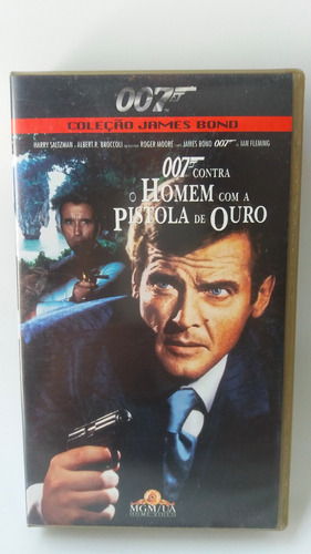 007 contra o homem com a pistola de ouro Vhs 007 Contra O Homem Com A Pistola De Ouro Mercado Livre