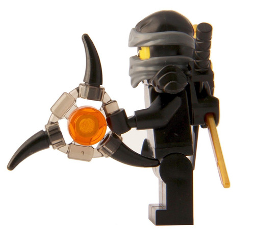Lego Ninjago: Minifigure - Cole Deepstone Minifig Con Armadu