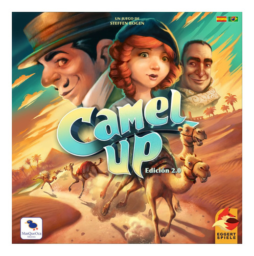 Camel Up 2.0 Juego De Mesa En Español Masqueoca