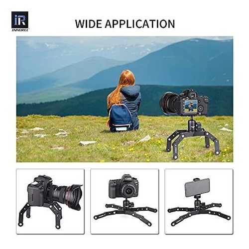 Mh7 Mini Tripode Escritorio Para Camara Canon Nikon Sony