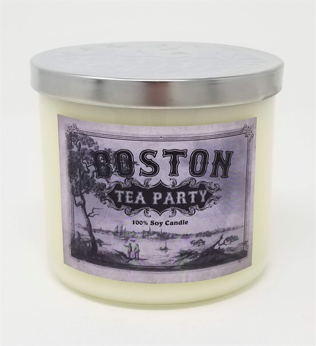 Sm Candle Factory Vela Te Helado Limon Boston Tea Party Soja