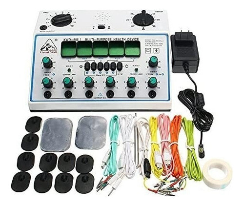 A Máquina 6 Do Estimulador Da Eletro Acupuntura Canaliza