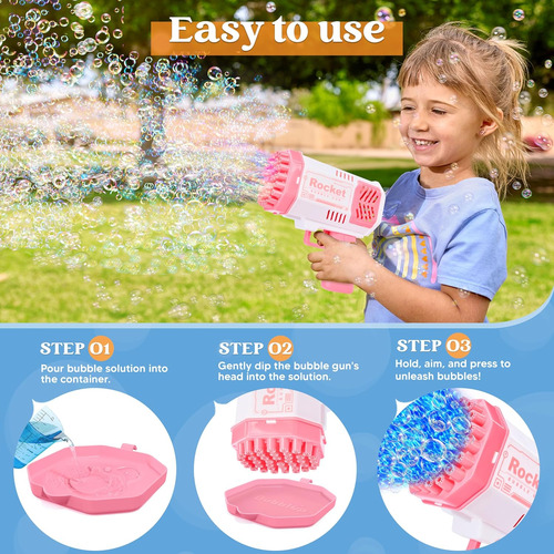 Versión Mini De Bubble Gun Gatling