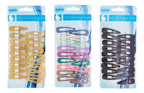 Broche Pasador Clips Para Cabello Diferentes Colores