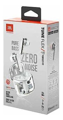 Audífonos Jbl Herman Pure Bass Zero Noise Transparentes