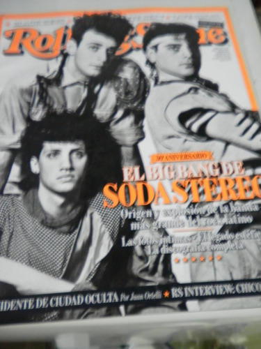 Rolling Stone Nro 167 Soda Stereo El Big Bang Palermo Envios