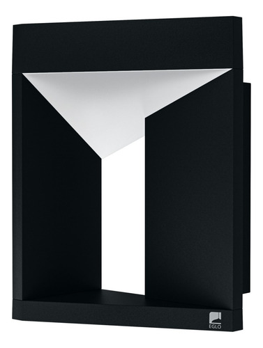 Lámpara Apliqué Nembro acero 10W IP54 led incluida cod.98748
