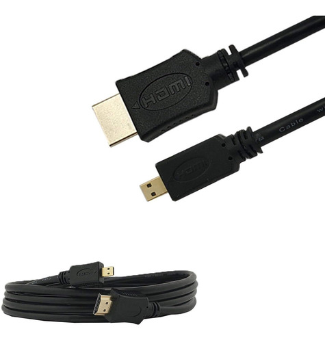 Cable Adaptador Micro Hdmi A Hdmi De Alta Velocidad (1mt)