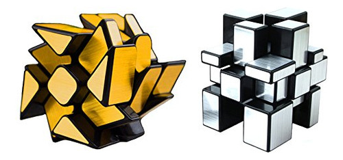 Juego De Cubos Tanch Mirror Speed Cube, Paquete De 2 Unidade
