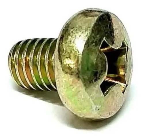 Parafuso Phillips M6 X 8 Ferro 5.8 Cabeça Panela 6x8 - 100un