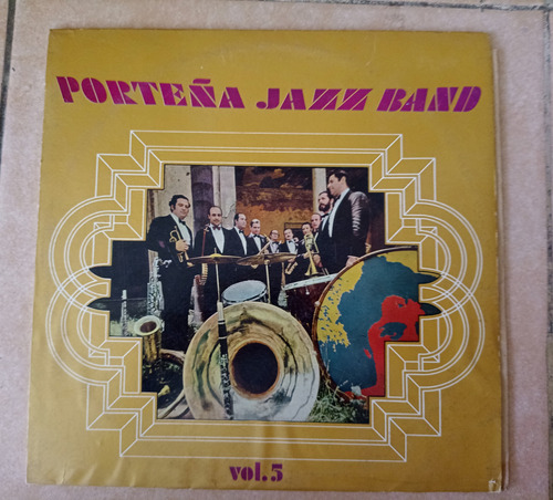 Porteña Jazz Band - Volumen 5 Hop Off - Lp Vinilo Kktus