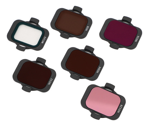 Conjunto De Filtros Nd Filtro Mcuv Nd8 Nd16 Nd32 Nd64 Nd128