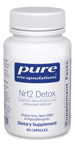 Nrf2 Detox Y Soporte Desintoxicacion Pure 60 Capsulas