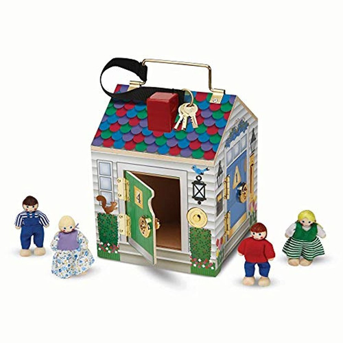 Casa De Muñecas Con 4 Muñecos - Melissa & Doug