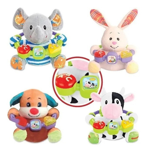 Peluche Musical Elefante Zippy Toys