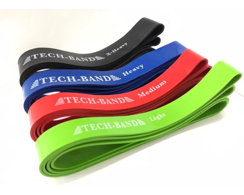 Imagem 4 de 10 de 1 Elastico Super Latex Band Media Medium Funcional Borracha