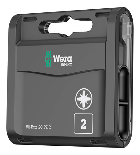 Wera 05057760001 - Caja De Brocas De 20 Piezas, Pz 0.079 X 0