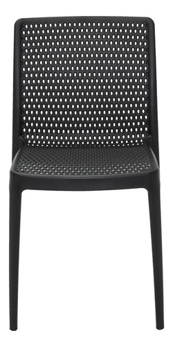Cadeira de jantar Tramontina Isabelle, estrutura de cor  preto, 1 unidade